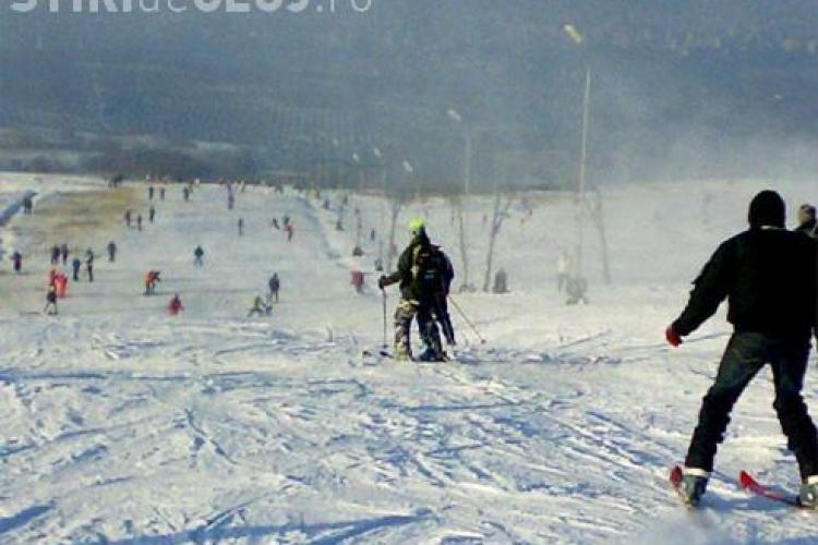Pârtia din Feleacu nu este deschisă oficial, dar se schiază. VEZI detalii
