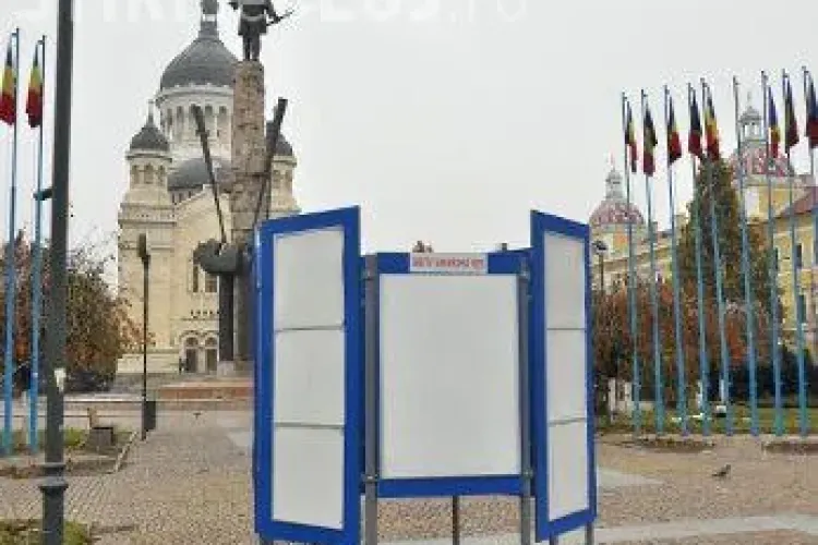 Amenzi de 8.000 de lei pentru afişaj ELECTORAL ilegal în municipiul Cluj-Napoca