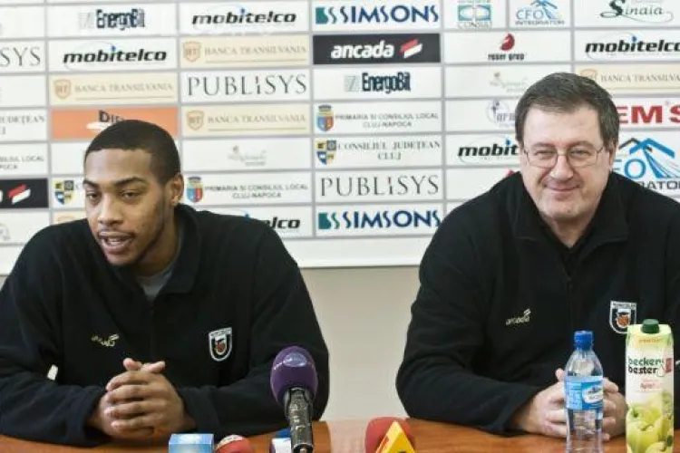 U Mobitelco BT Cluj joacă cu CMS București, miercuri, 5 decembrie