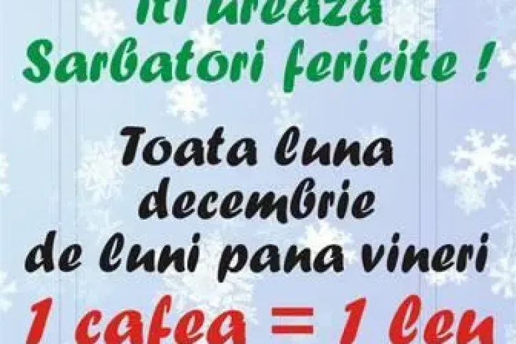 De sarbatori Gelateria Bonta te așteaptă cu oferte speciale(P)
