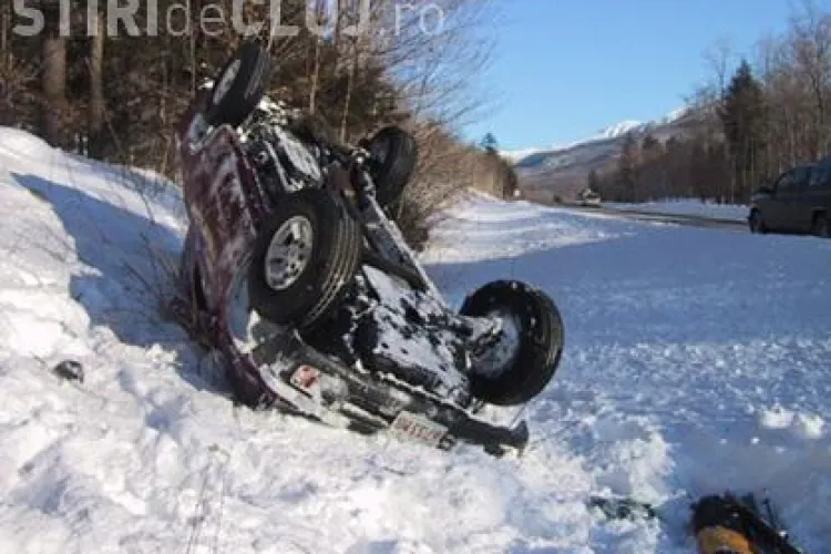 Cluj: Un șofer mort de beat a lovit două maşini pe strada Mamaia și strada Oașului