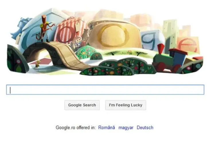 Google urează SĂRBĂTORI FERICITE printr-un logo special de Crăciun