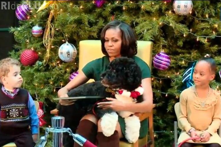 Michelle Obama, într-o ipostază emoționantă de Crăciun