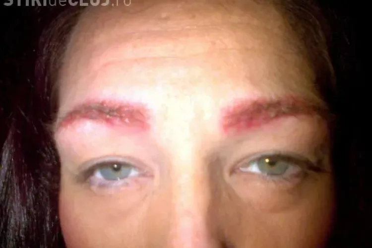 Și-a vopsit sprâncenele la salon și a ajuns un MONSTRU FOTO