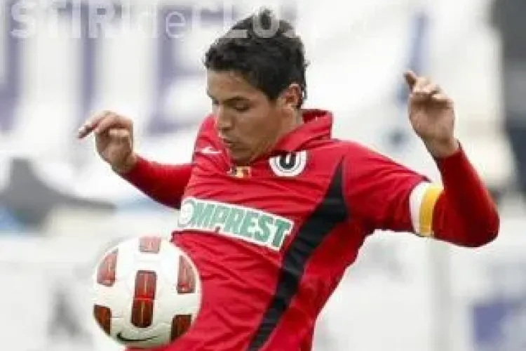 Făcea semne obscene către galeria U Cluj, iar acum a ajuns în Primera Division