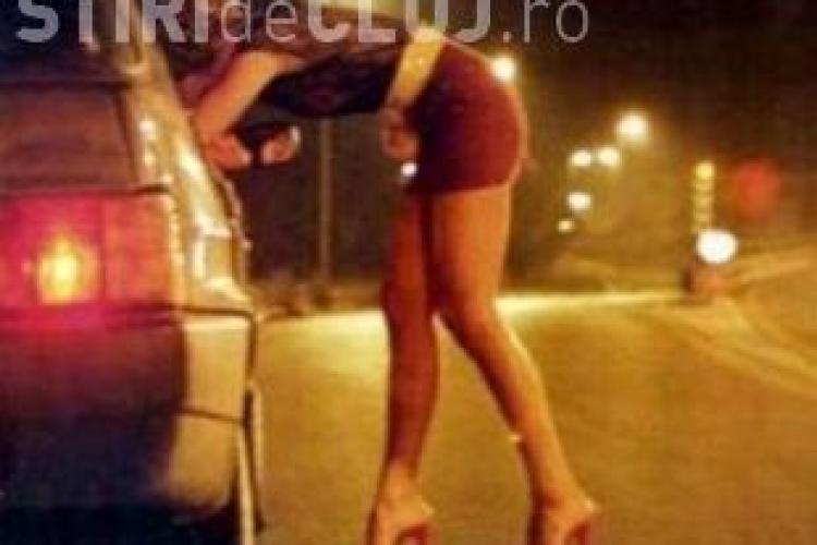 Prostituată minoră prinsă la ”produs” în Dej, în ajunul Anului Nou