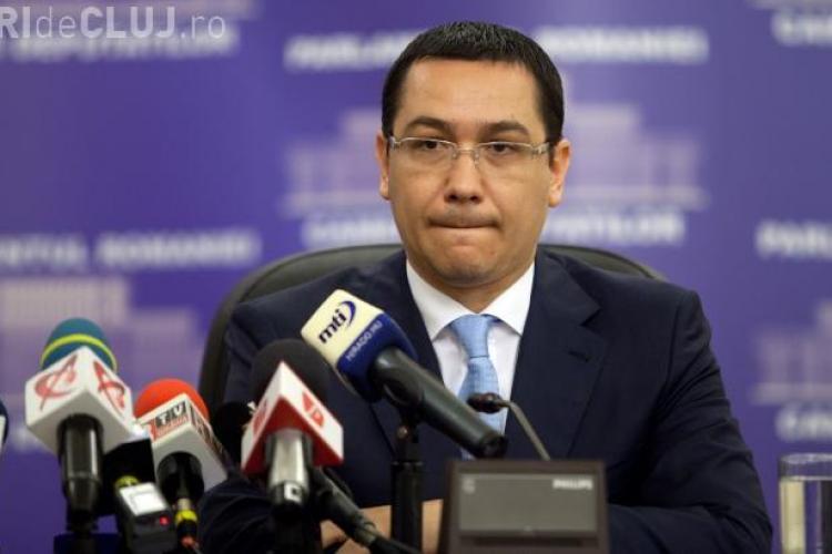 Ponta: Azi adoptăm ordonanţa privind taxele locale