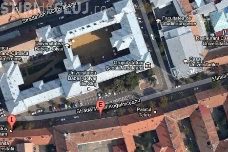 Parking inteligent pe strada Kogălniceanu, lângă Casa Universitarilor. Modelul este din Coreea - FOTO