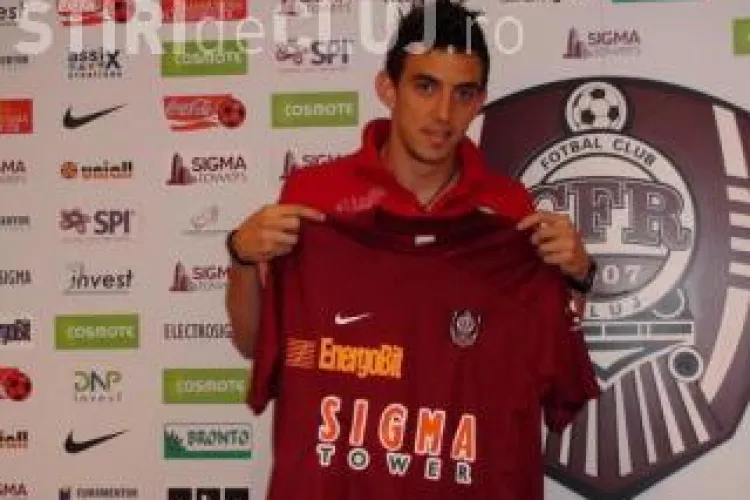 Ioan Hora, atacantul CFR Cluj, condamnat la 6 luni de închisoare