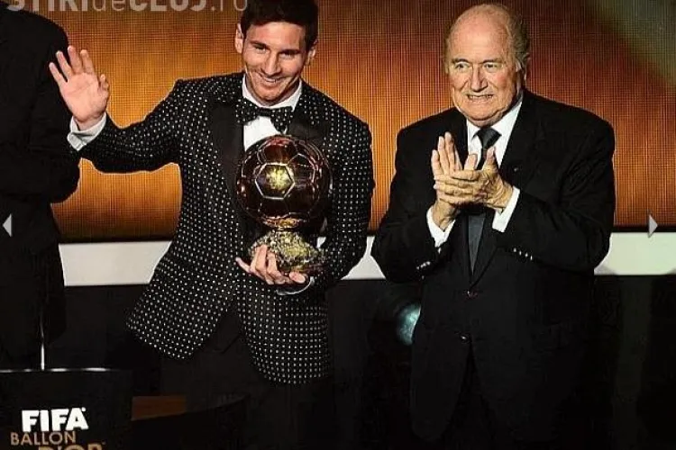 Gest de DEZGUST făcut de Ronaldo după ce Messi a luat Balonul de Aur - FOTO