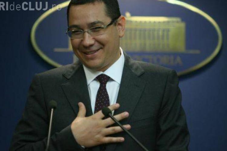 Ponta despre impozitarea diferențiată a veniturilor: ”Nu pentru 2013”