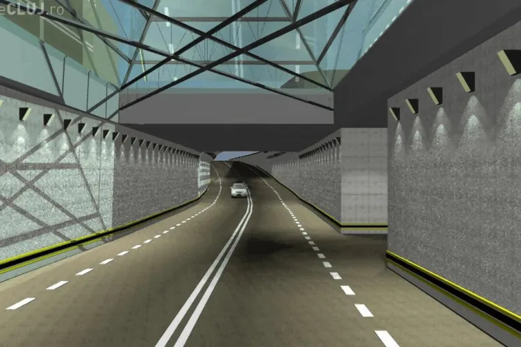 Boc vrea un tunel pe sub Cluj, cu parking subteran și ieșiri spre Calea Turzii și Gară - VIDEO