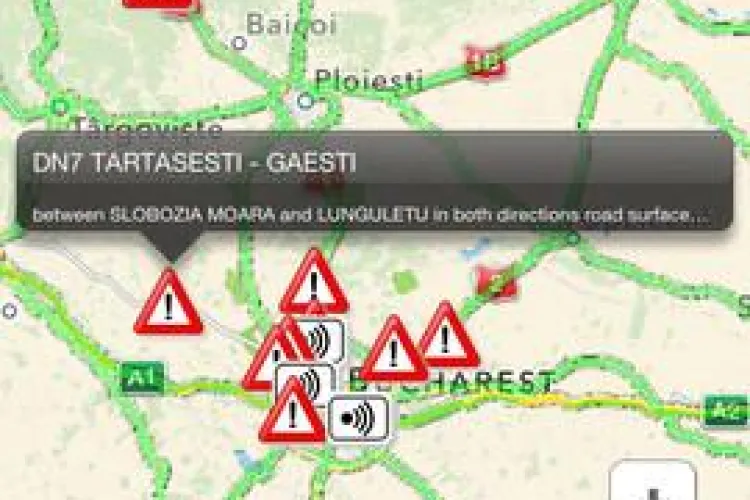Aplicația TraficOK, disponibilă și în România pe iPhone şi iPad. ADIO blocaje în trafic?