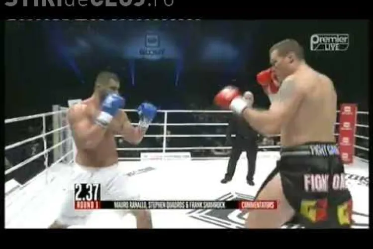 Ghiţă făcut KO în finala K1. Semmy Schilt l-a pus la podea cu o lovitură de picior în cap - VIDEO