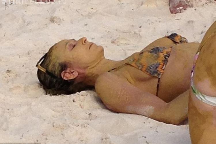 Demi Moore, de nerecunoscut pe o plajă din Mexic - FOTO