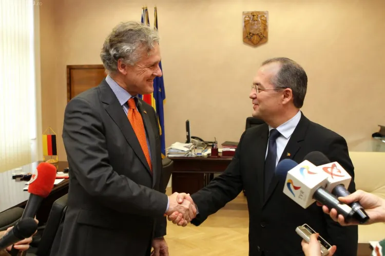 Emil Boc l-a primit pe Ambasadorul Germaniei - FOTO