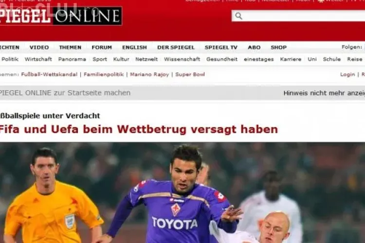 Presa germană folosește imaginea lui Mutu pentru a ilustra un URIAȘ scandal cu meciuri trucate 