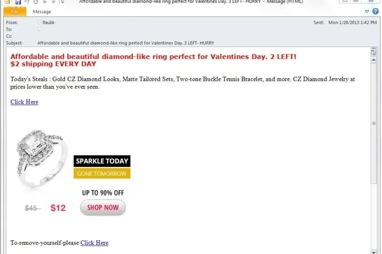 Top 10 escrocherii de Valentine's Day. Vezi aici de ce oferte să te ferești