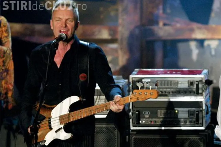 Concert Sting, în 29 iulie, pe Cluj Arena. E mai ieftin ca Robbie Williams