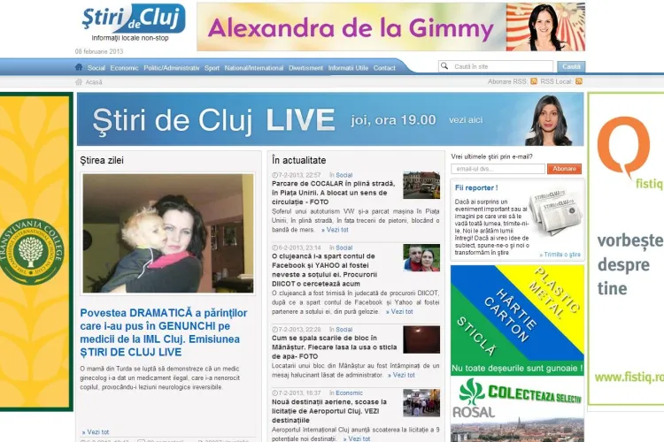 Record ABSOLUT de trafic! Știri de Cluj a avut, joi, aproape 50.000 de cititori UNICI. VĂ MULȚUMIM