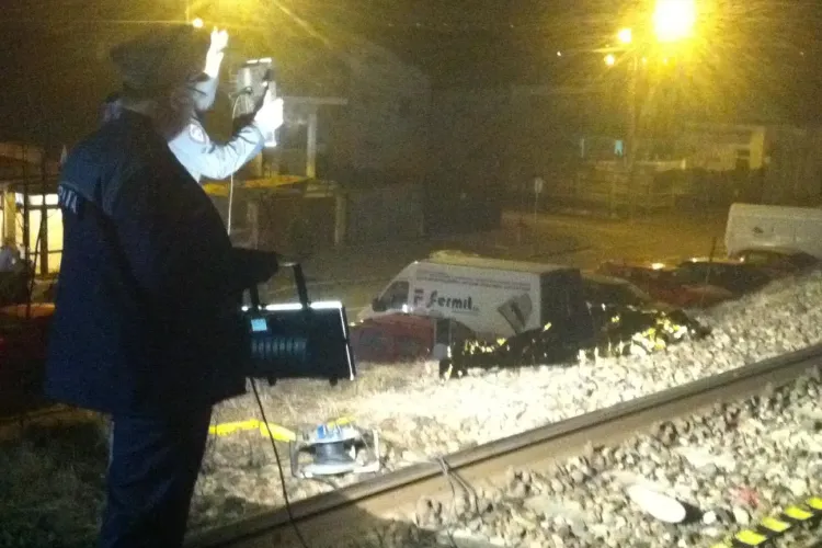 Un bărbat s-a aruncat în fața trenului pe strada Răsăritului din Cluj-Napoca - VIDEO și FOTO