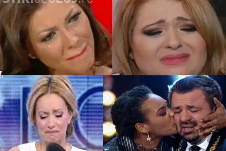 De ce plâng vedetele la TV. Vezi ce zice un psiholog despre asta