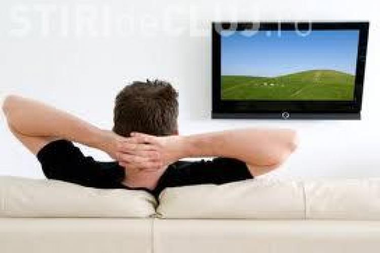 Bărbaţii care se uită mult la televizor au probleme
