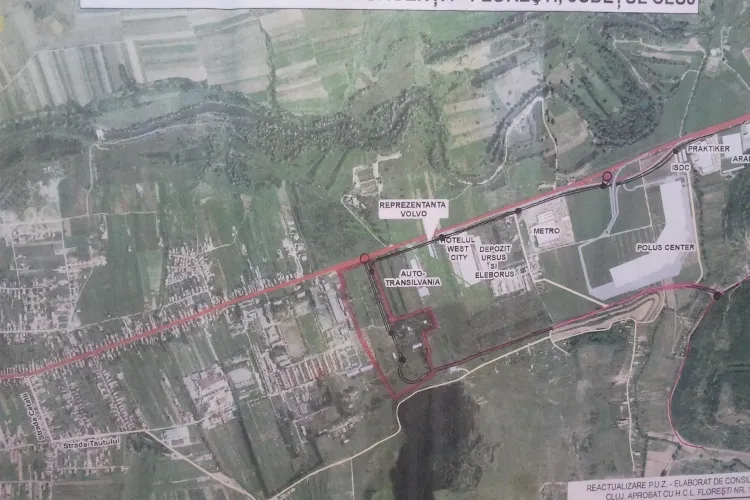 Centură prin spatele Polus, pentru a decongestiona DN 1 sufocat de traficul din Florești