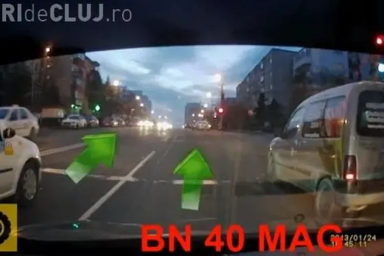 Șofer de la florăria Magnolia, acuzat de ”mitocănie urbană”. VEZI cum se contrează în trafic cu un alt șofer - VIDEO