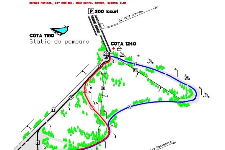 Cum va arăta pârtia de schi Mărișel - Copcea - FOTO
