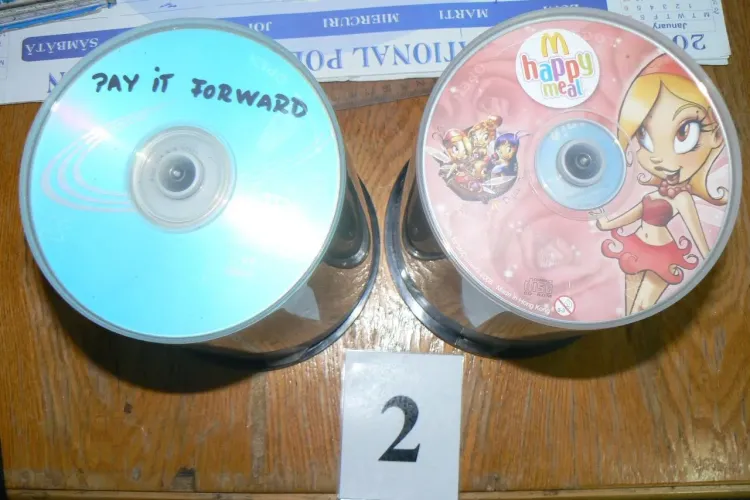 CD -uri pirat, confiscate de Jandarmeria Cluj din Oser