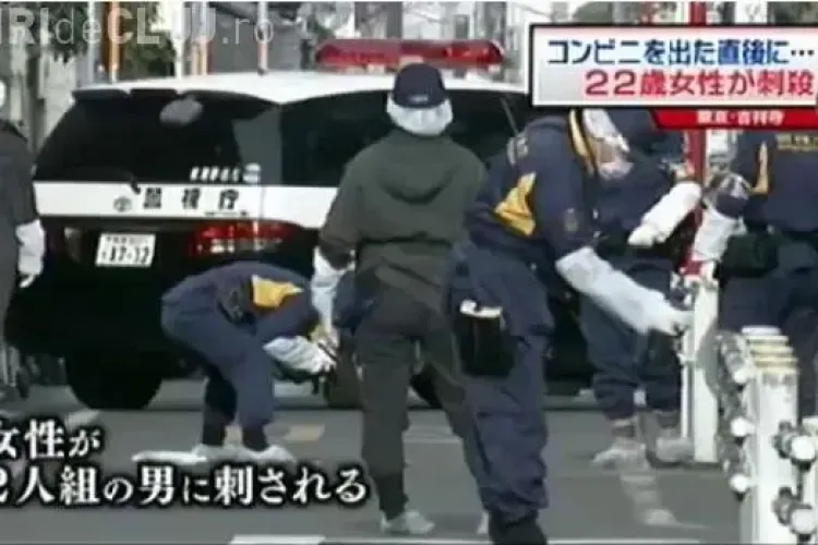 Un român de 17 ani, arestat în Japonia pentru că a înjunghiat mortal o tânără pe care a tâlhărit-o