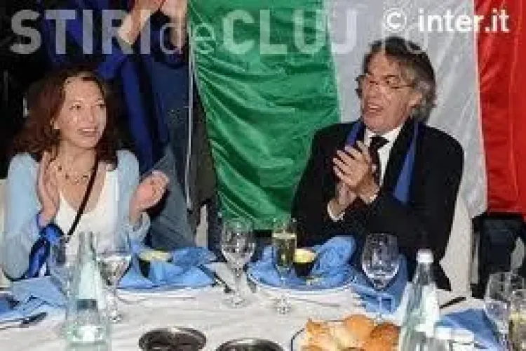 Sora lui Moratti vine la Cluj la meciul cu CFR! Bedy Moratti e talismanul echipei. VEZI unde se va caza - VIDEO