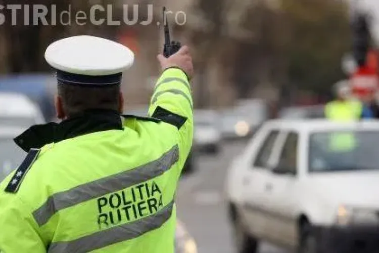Polițiștii clujeni au aplicat amenzi în valoare de 130.000 de lei