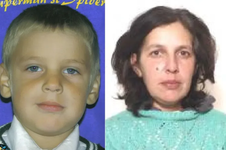 Mamă și fiu dați dispăruți de Poliție! I-aţi văzut? - FOTO