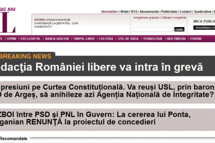 GREVĂ la România liberă: Jurnaliștii nu și-au mai primit salariile