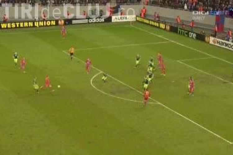 Steaua - Ajax 2-0 REZUMAT VIDEO. UPDATE: Steaua s-a calificat