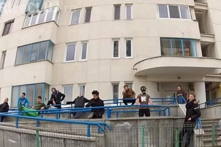 Harlem Shake, dansul DIAVOLESC executat și la Cluj de un grup de tineri - VIDEO