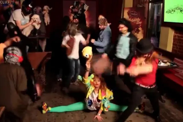 Delia Matache a dansat Harlem Shake - VIDEO