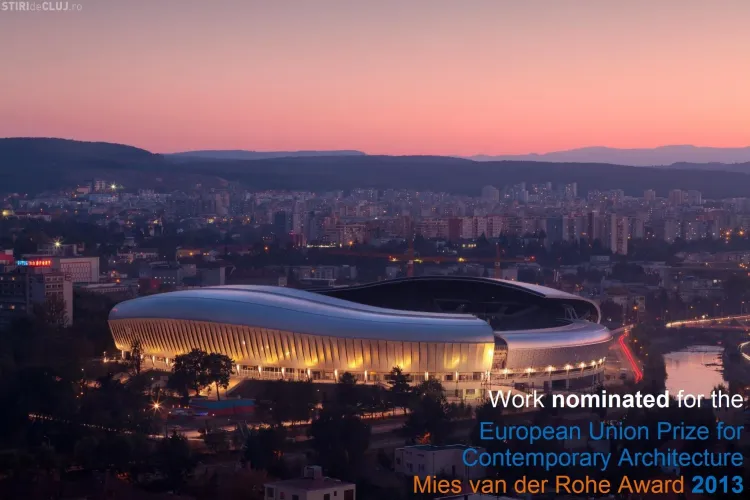 Cluj Arena se luptă pentru titlul ”Clădirea anului 2012” în lume. VOTUL a început   