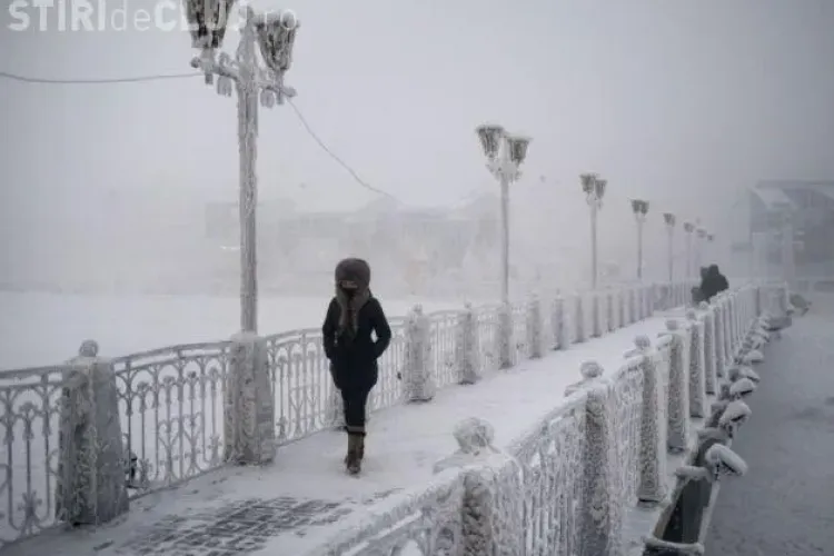 În cel mai friguros oraș din lume temperaturile ajung la -71 de grade Celsius - Galerie FOTO și VIDEO