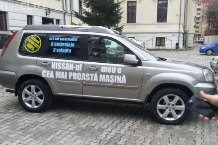Protest pe Facebook: ”Am cea mai PROASTĂ mașină!” 