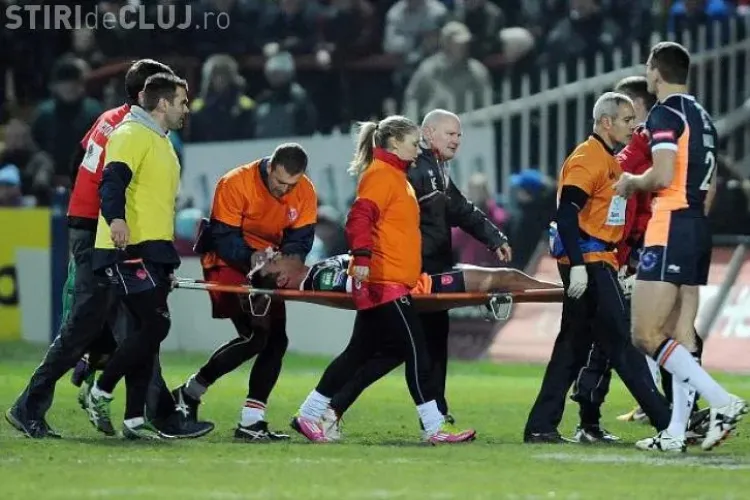 Accidentare ȘOCANTĂ la un meci din Anglia - FOTO
