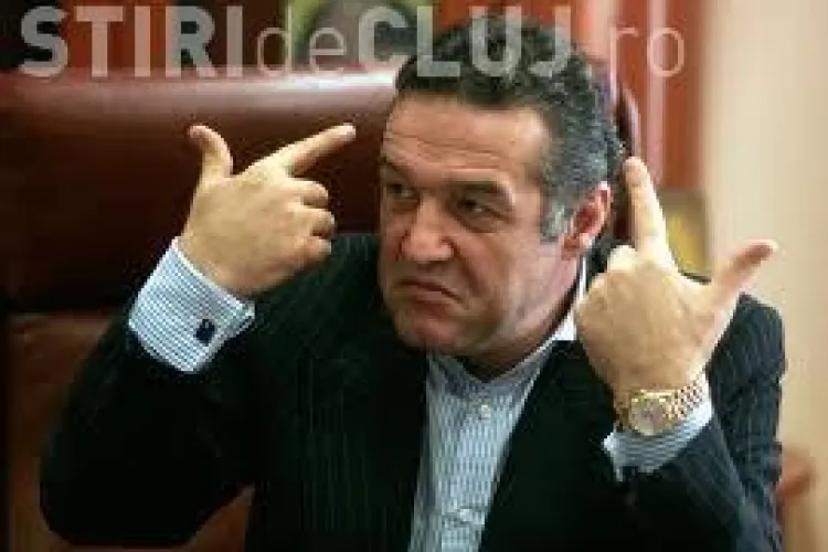 Becali râde de suspiciunile de blat de la meciul U Cluj - Steaua