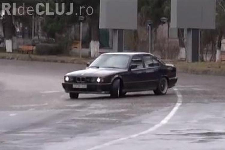 Un șmecher cu BMW M5 se crede în Need for Speed pe șosele - VIDEO 