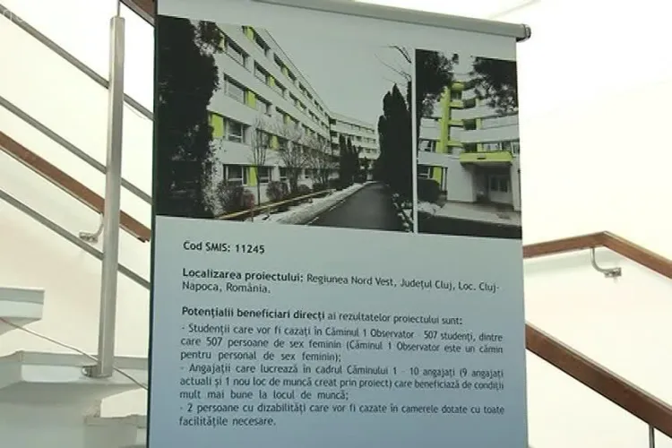 UMF Cluj a inaugurat căminul 1 din campusul Observator - VIDEO și FOTO