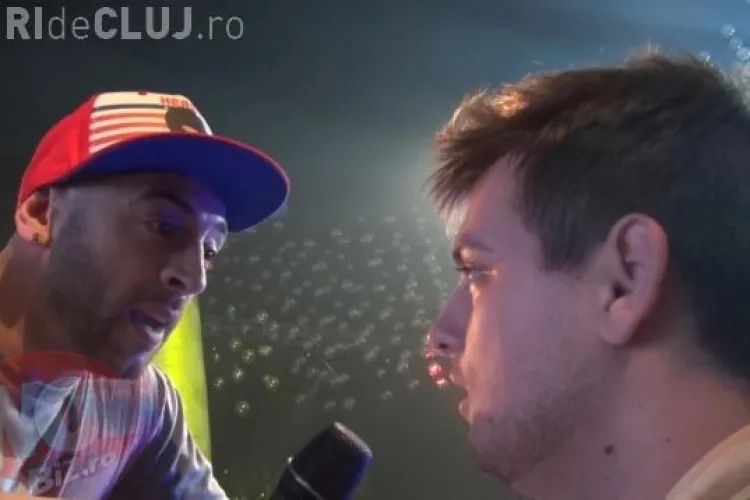 CRBL înjurat de un fan în timp ce cânta MANELE în club VIDEO