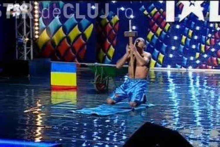 ROMÂNII AU TALENT! A vrut să țină greutăți pe organele genitale. Ce a ieșit? - VIDEO