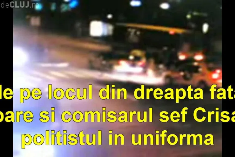 Polițiștii au lovit un pieton în Piața Mărăști, l-au urcat ... pe FURIȘ în mașină și au dispărut - VIDEO