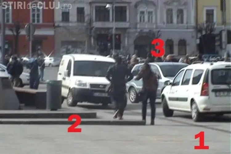 Pe pietonala de pe Eroilor riști să te calce mașina!!! VEZI dovada VIDEO